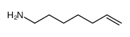 6-hepten-1-amine结构式