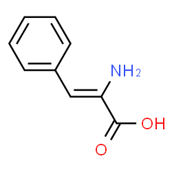 2-Propenoicacid,2-amino-3-phenyl-,(2E)-(9CI) Structure