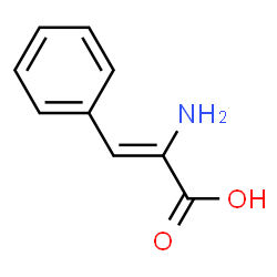 2-Propenoicacid,2-amino-3-phenyl-,(2E)-(9CI)结构式