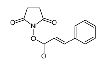 (2,5-dioxopyrrolidin-1-yl) 3-phenylprop-2-enoate Structure