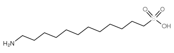 12-AMINO-1-DODECANESULFONIC ACID结构式