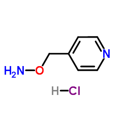 4-[(Aminooxy)methyl]pyridine hydrochloride (1:1) structure