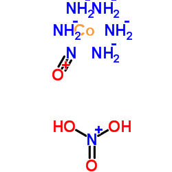azanide; azanylidyneoxidanium; cobalt; dihydroxy-oxo-azanium结构式