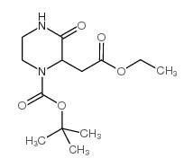 1-BOC-3-氧代哌嗪-2-乙酸乙酯图片