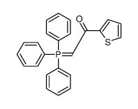 1-thiophen-2-yl-2-(triphenyl-λ5-phosphanylidene)ethanone Structure