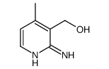 3-Pyridinemethanol,2-amino-4-methyl-(9CI) structure