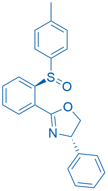 (R)-2-(2-((S)-(4-(tert-Butyl)phenyl)sulfinyl)phenyl)-4-phenyl-4,5-dihydrooxazole picture