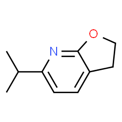 Furo[2,3-b]pyridine, 2,3-dihydro-6-(1-methylethyl)- (9CI)结构式