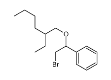 [α-(Bromomethyl)benzyl](2-ethylhexyl) ether Structure