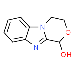 1H-[1,4]Oxazino[4,3-a]benzimidazol-1-ol,3,4-dihydro-(8CI)结构式