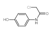 Acetamide,2-chloro-N-(4-hydroxyphenyl)- Structure
