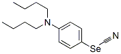 Selenocyanic acid p-(dibutylamino)phenyl ester structure