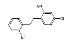 2-(2-bromophenethyl)-5-chloroaniline结构式