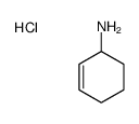 cyclohex-2-en-1-amine,hydrochloride结构式