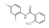 Benzamide,N-(2,4-dichlorophenyl)-2-methyl- Structure