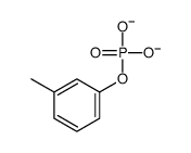 (3-methylphenyl) phosphate Structure