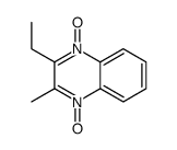 2-ethyl-3-methyl-4-oxidoquinoxalin-1-ium 1-oxide结构式