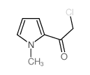 Ethanone, 2-chloro-1-(1-methyl-1H-pyrrol-2-yl)- (9CI) structure