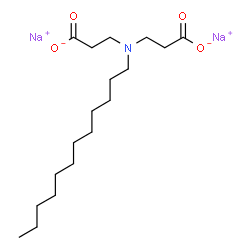 3,3'-(dodecylimino)dipropionic acid, sodium salt结构式