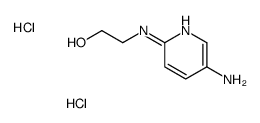 2-[(5-aminopyridin-2-yl)amino]ethanol,dihydrochloride Structure