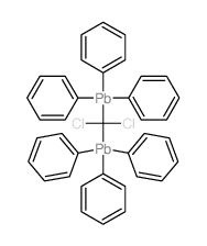 Plumbane,(dichloromethylene)bis[triphenyl- (8CI,9CI) structure