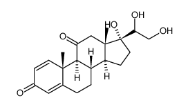 20-dihydroprednisone结构式