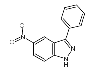 5-Nitro-3-phenyl-1H-indazole Structure