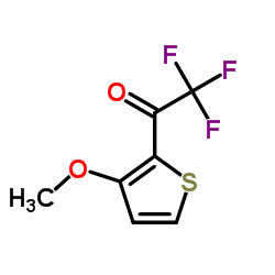 Ethanone, 2,2,2-trifluoro-1-(3-methoxy-2-thienyl)- (9CI) structure