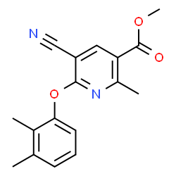 Methyl 5-cyano-6-(2,3-dimethylphenoxy)-2-methylnicotinate picture