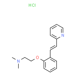 N,N-Dimethyl-2-[2-[2-(2-pyridinyl)ethyl]phenoxy]ethanamine structure