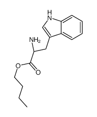 tryptophan butyl ester Structure
