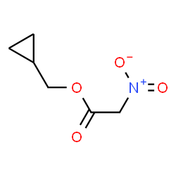 Acetic acid, nitro-, cyclopropylmethyl ester (9CI)结构式