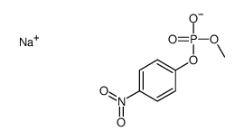 sodium,methyl (4-nitrophenyl) phosphate Structure