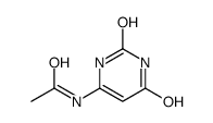 N-(2,4-dioxo-1H-pyrimidin-6-yl)acetamide结构式