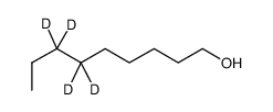 Nonan-1-ol-d4 Structure