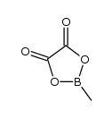 2-methyl-1,3,2-dioxaborolan-4,5-dione Structure