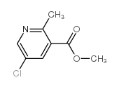 5-chloro-2-methyl-nicotinic acid methyl ester structure