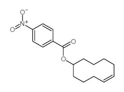 [(5Z)-1-cyclodec-5-enyl] 4-nitrobenzoate结构式