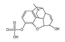 7,8-Didehydro-4,5α-epoxy-17-methylmorphinan-3,6α-diol 3-sulfate picture