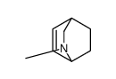 5-methyl-5-azabicyclo[2.2.2]oct-2-ene Structure