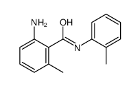 2-AMINO-6-METHYL-N-(O-TOLYL)BENZAMIDE Structure