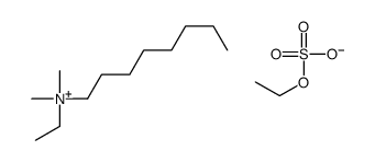ethyl-dimethyl-octylazanium,ethyl sulfate Structure