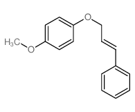 1-甲氧基-4-((e)-3-苯基烯丙氧基)-苯结构式