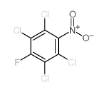 1,2,4,5-tetrachloro-3-fluoro-6-nitro-benzene结构式