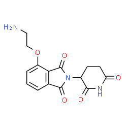 Thalidomide 4'-ether-alkylC2-amine Structure