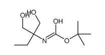 Carbamic acid, [1,1-bis(hydroxymethyl)propyl]-, 1,1-dimethylethyl ester (9CI)结构式