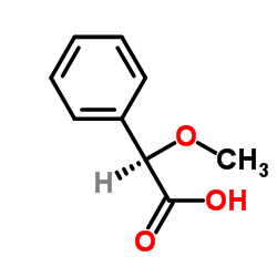 (2S)-Methoxy(phenyl)acetic acid Structure