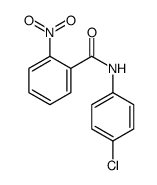 N-(4-chlorophenyl)-2-nitrobenzamide structure