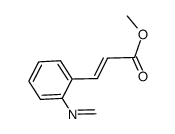 o-((methoxycarbonyl)etheneyl)phenyl isocyanide结构式