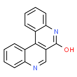 Dibenzo[c,f][2,7]naphthyridin-6-ol Structure